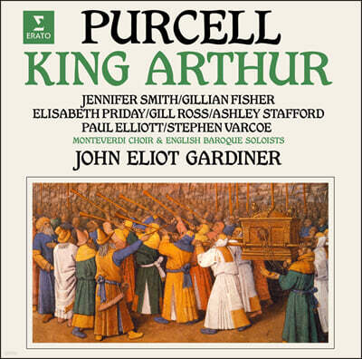 John Eliot Gardiner — 존 엘리엇 가디너 (Purcell: King Arthur) 앨범 커버