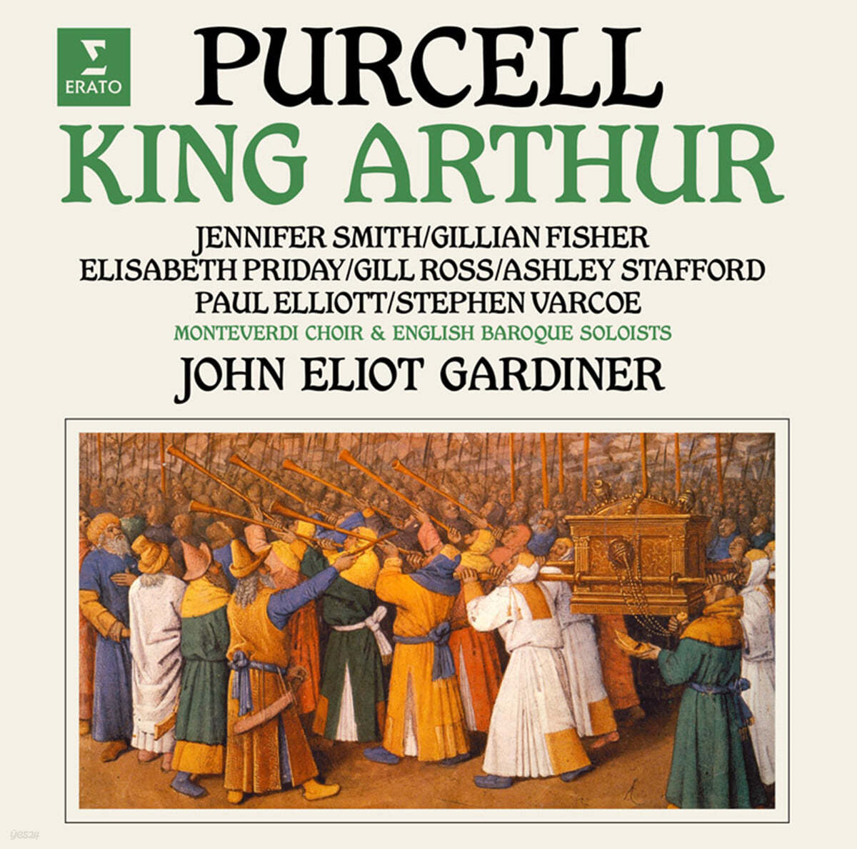 John Eliot Gardiner 퍼셀: 오페라 '아더왕' -  존 엘리엇 가디너 (Purcell: King Arthur) [2LP]