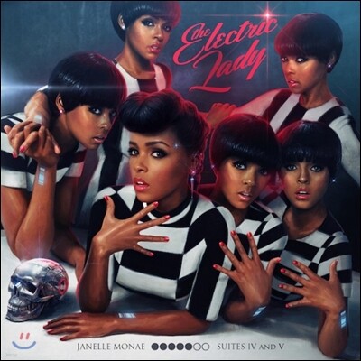 Janelle Monae — The Electric Lady 앨범 커버