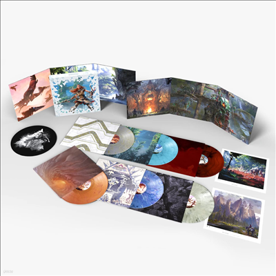 O.S.T. - Horizon Forbidden West (ȣ  Ʈ) (Original Game Soundtrack)(Ltd)(Colored 2LP Box Set)