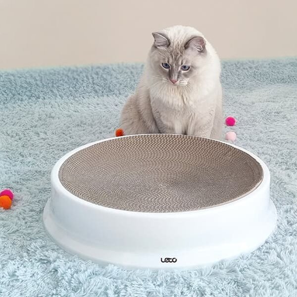 [레토] 고양이 원형 스크래쳐 특대형 50cm LPS-CS02