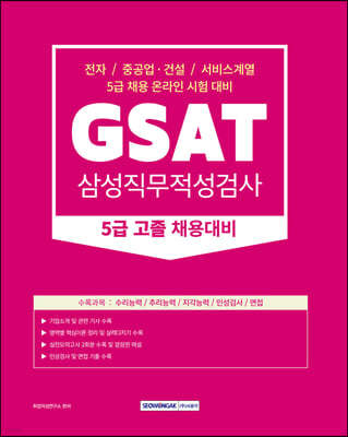 2023 GSAT 삼성직무적성검사 5급 고졸 채용