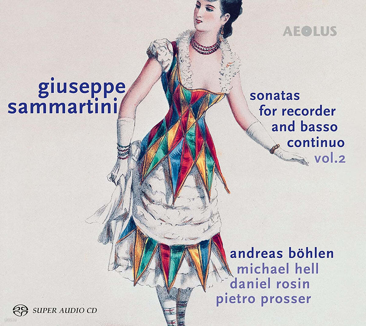 Andreas Bohlen 삼마르티니: 리코더 소나타 2집 (Giuseppe Sammartini: Sonatas For Recorder and b.c. Volume 2)
