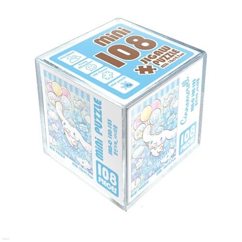 산리오캐릭터즈 108피스 큐브퍼즐 풍선가게_시나모롤