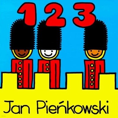 123 (Jan Pienkowski Board Book Series) Board book