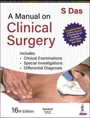 A Manual on Clinical Surgery