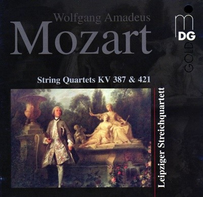 라이프치히 콰르텟 - Leipziger Streichquartett - Mozart String Quartets KV.387 & 421 [독일발매]