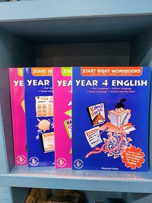 START RIGHT WORKBOOKS YEAR 4.5.6.7 ENGLISH - 4권