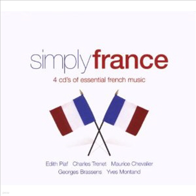 Various Artists - Simply France: Essential French Music (4CD Boxset)