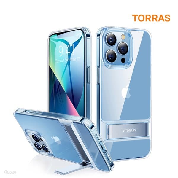 토라스 TORRAS UPRO 킥스탠드 투명 아이폰 13 PRO 케이스 투명