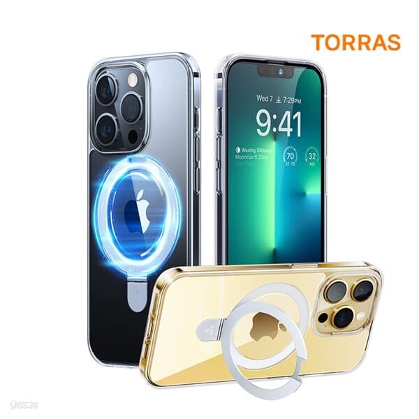 토라스 TORRAS UPRO 오스탠드 투명 아이폰 13 PRO 마그네틱 케이스