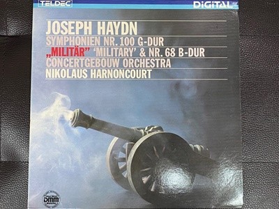 [LP] 니콜라우스 아르농쿠르 - Nikolaus Harnoncourt - Haydn Symphonien Nr.100 G-Dur military LP [서울-라이센스반]