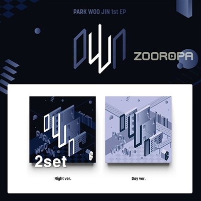 [미개봉/2종세트] 박우진 PARK WOO JIN oWn 1st EP
