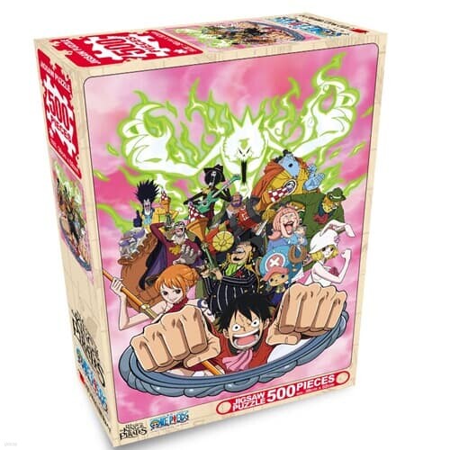 원피스 직소퍼즐 애니메이션 만화 500피스 굳은 결의