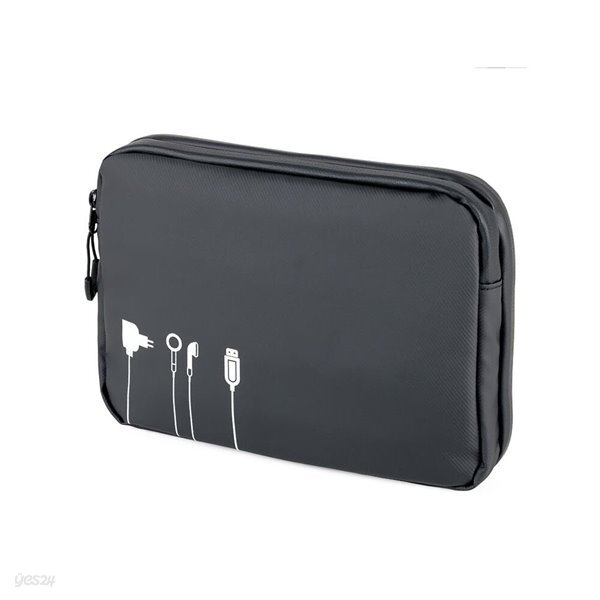 [TROIKA] BLACK TECH POUCH 2 파우치 (BBL64/BK)