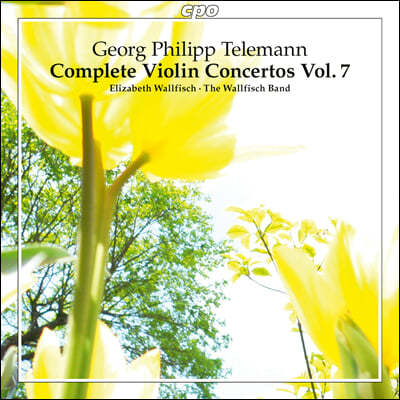 Elizabeth Wallfisch 텔레만: 바이올린 협주곡 7집 (Telemann: Complete Violin Concertos Vol.7)