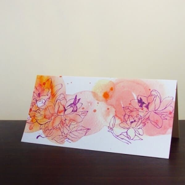 [베델리엄] blooming 블루밍 일러스트 카드