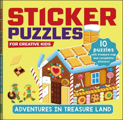 Sticker Puzzles; Adventures in Treasureland: For Creative Kids