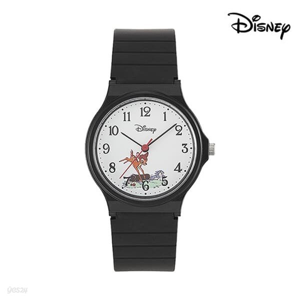 디즈니 애니멀시리즈 밤비 캐릭터 학생용 및 수능용 손목시계 D13234BKBA