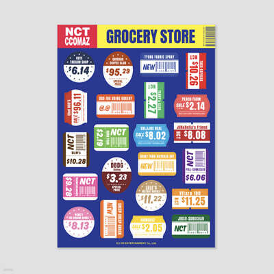 [NCT CCOMAZ GROCERY STORE] NCT CCOMAZ Barcode Sticker