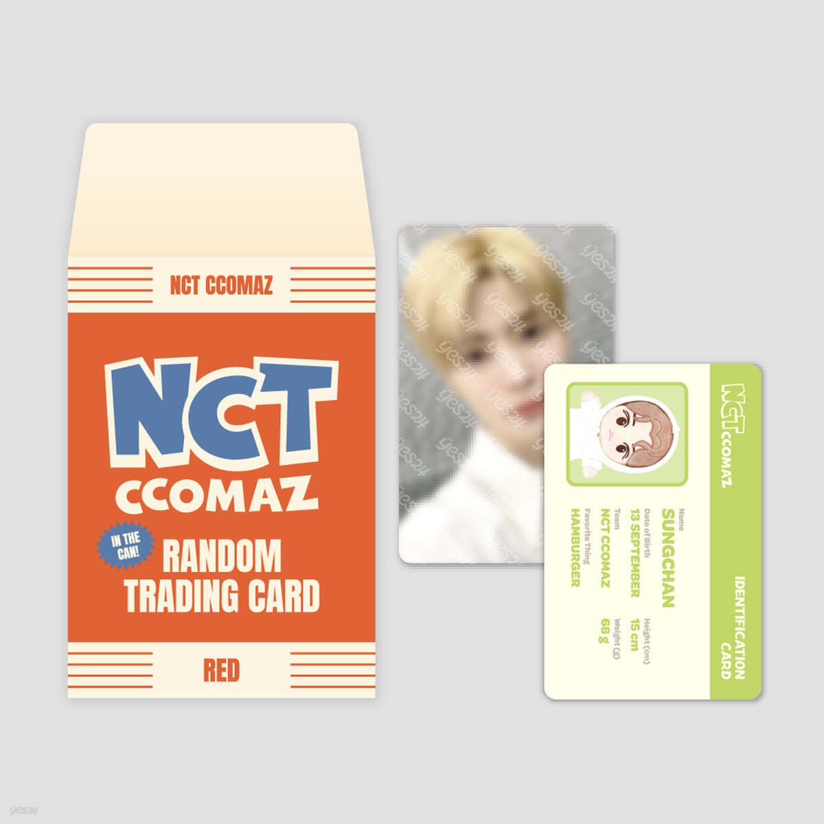 [NCT CCOMAZ GROCERY STORE] 랜덤 트레이딩 카드 SET [RED Ver.]