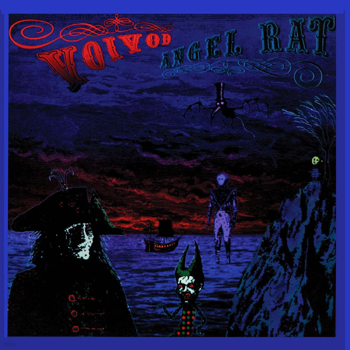 Voivod (보이보드) - Angel Rat [메탈릭 블루 컬러 LP]