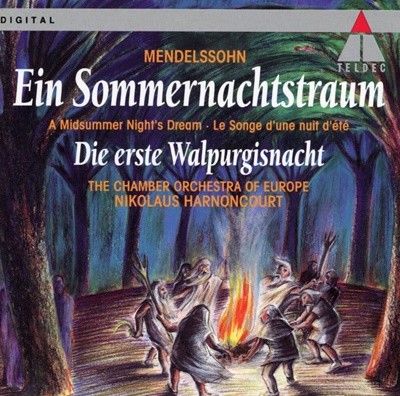 니콜라우스 아르농쿠르 - Nikolaus Harnoncourt - Ein Sommernachtstraum (한 여름밤의 꿈) [U.S발매]
