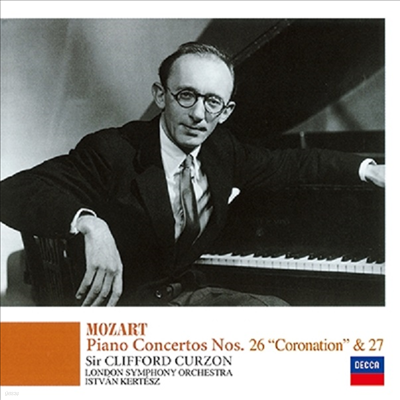 Ʈ: ǾƳ ְ 26, 27 (Mozart: Piano Concertos Nos. 26 & 27) (Ϻ Ÿڵ  )(CD) - Clifford Curzon