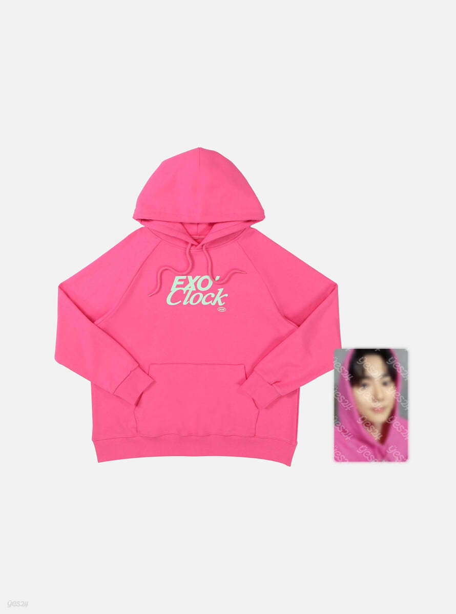 [EXO’ CLOCK] HOODIE SET (PINK) [시우민 ver.]