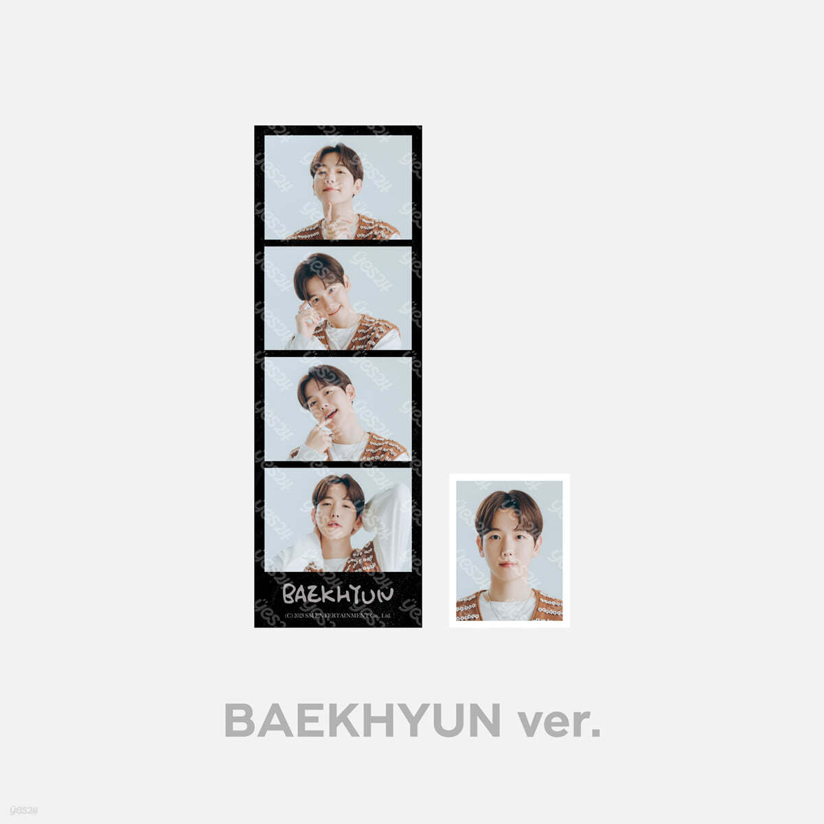 [EXO’ CLOCK] 4 CUT + PHOTO SET [백현 ver.]