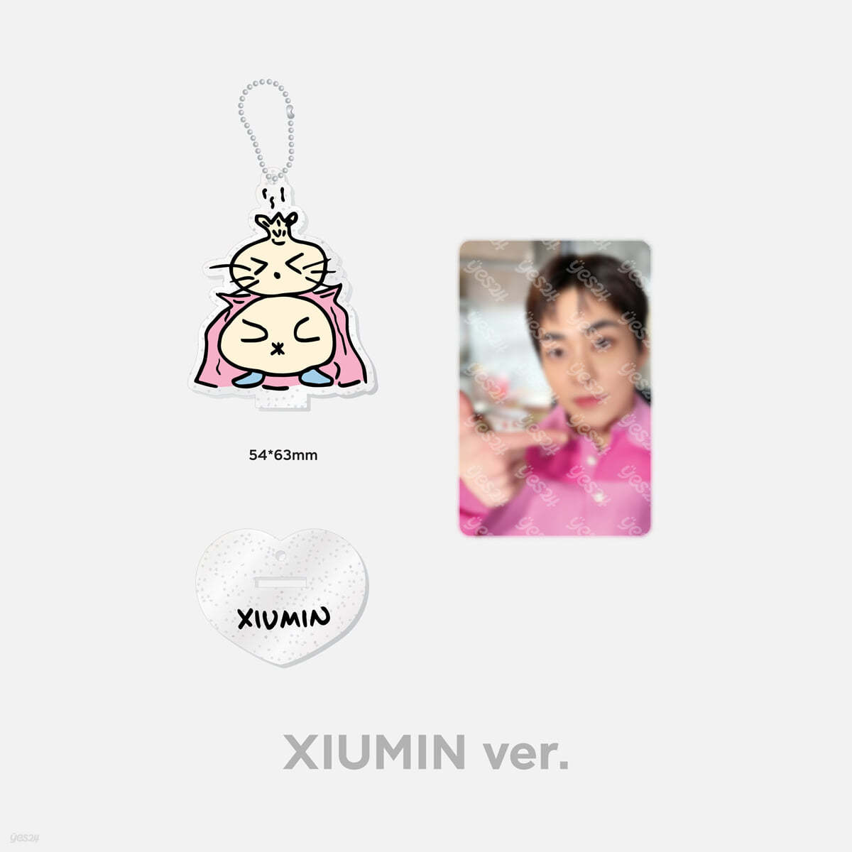 [EXO’ CLOCK] PORTRAIT ACRYLIC STAND KEY RING [시우민 ver.]