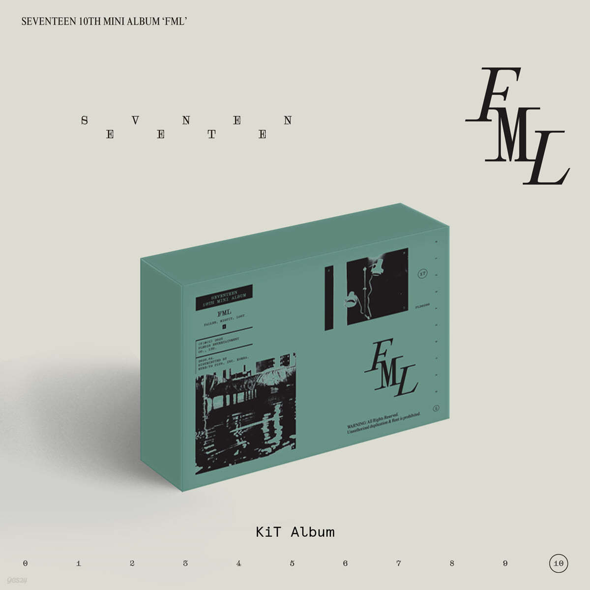 세븐틴 (SEVENTEEN) - 미니앨범 10집 : FML [KiT ver.]