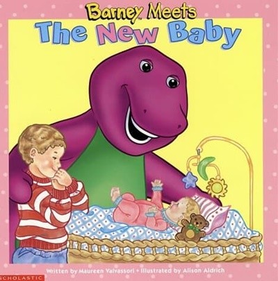 Barney Meets The New Baby Paperback