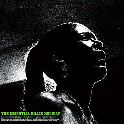 Billie Holiday (빌리 홀리데이) - Carnegie Hall Concert [LP]