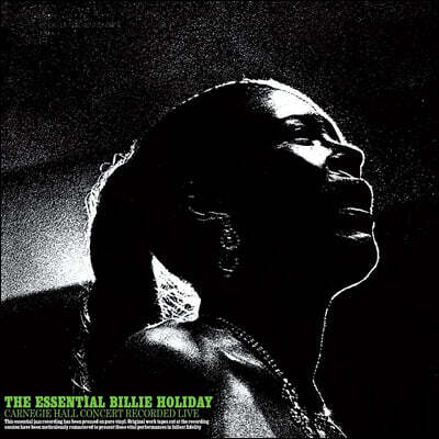 Billie Holiday — Carnegie Hall Concert 앨범 커버