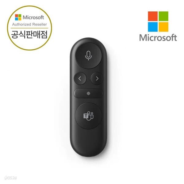 [ Microsoft 코리아 ]마이크로소프트 모던 블루투스 프레젠터+ 무선 프리젠터 리모컨 팀즈인증 디지털 포인터