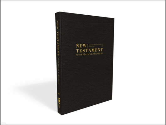 Niv, New Testament with Psalms and Proverbs, Pocket-Sized, Paperback, Black, Comfort Print