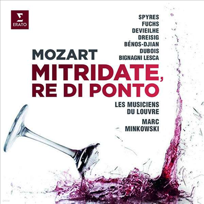 Ʈ:  'Ʈ' (Mozart: Opera 'Mitridate Re di Ponto') (3CD) - Marc Minkowski
