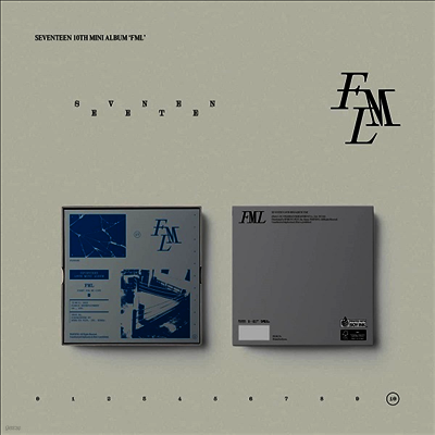 세븐틴 (Seventeen) - Seventeen 10th Mini Album 'FML' (C Ver.) (미국반 독점 엽서)(CD)