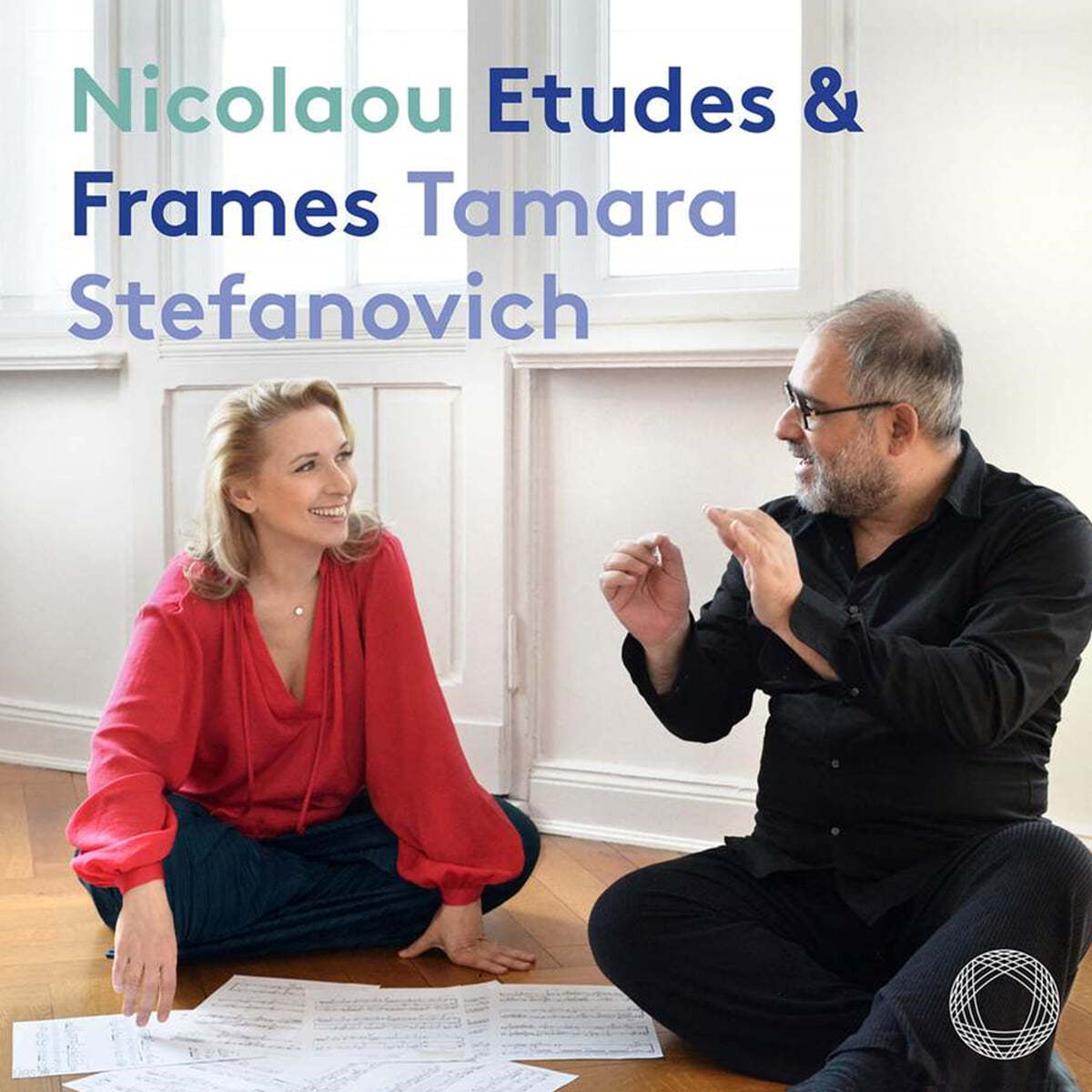 Tamara Stefanovich / Pierre-Laurent Aimard 바소스 니콜라우의 피아노 연습곡집 (Nicolaou - Etudes & Frames)