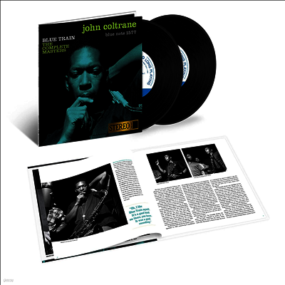 John Coltrane — Blue Train (Note Tone Poet Series Stereo Complete Masters) 앨범 커버