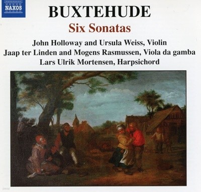 존 홀로웨이 - John Holloway - Buxtehude Six Sonatas (북스테후데 실내악 작품 전집 Vol.3) [캐나다발매]