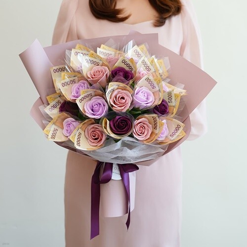 돈꽃다발 어버이날 용돈선물 기념일선물 결혼기념일선물