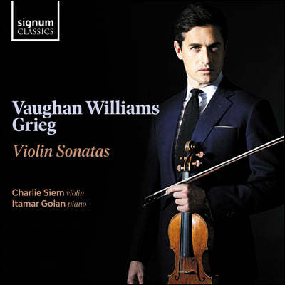 Charlie Siem / Itamar Golan 본 윌리엄스 & 그리그: 바이올린 소나타 (Vaughan Williams & Grieg: Violin Sonatas)