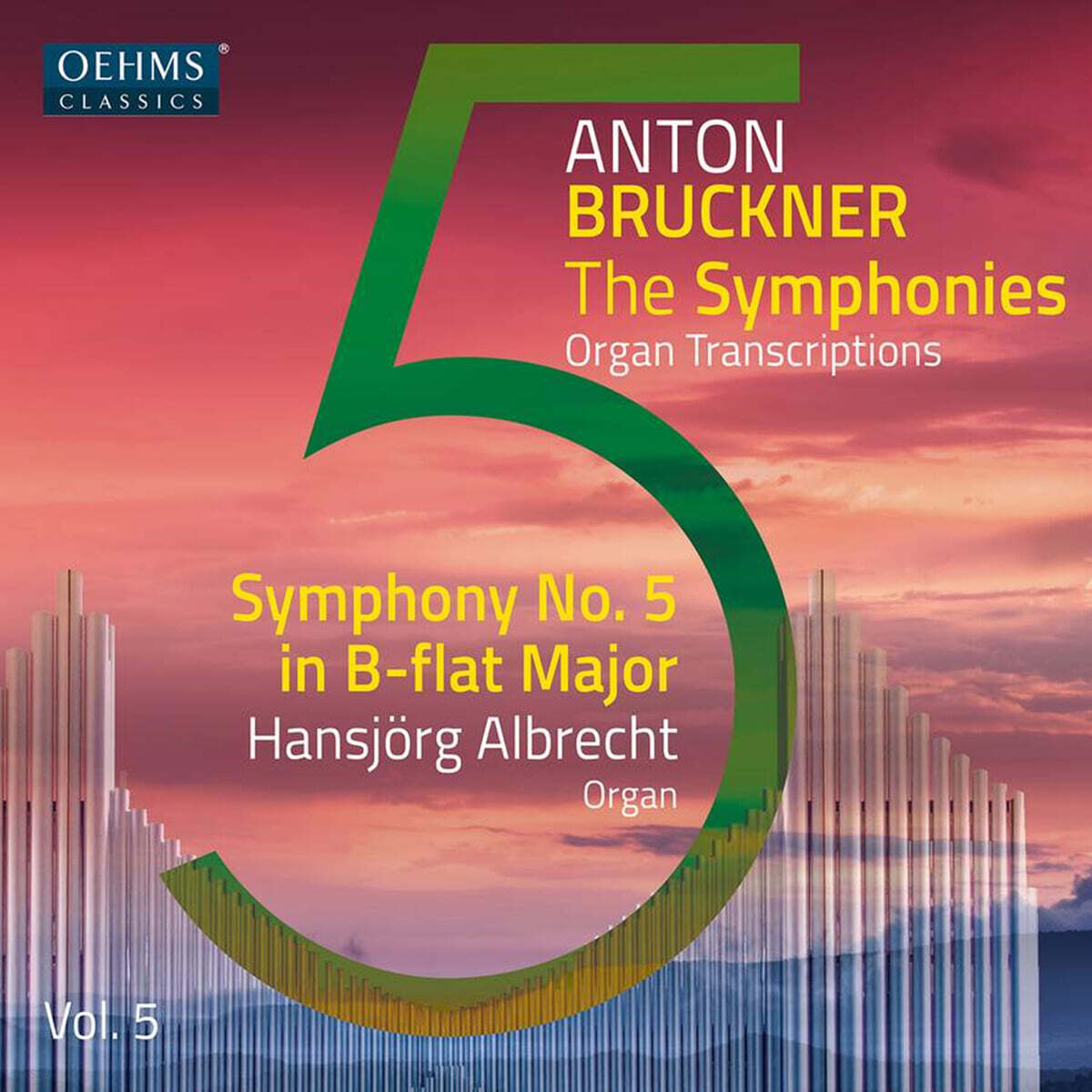Hansjorg Albrecht 브루크너: 오르간 편곡에 의한 교향곡 전집 5집 (Anton Bruckner Project: The Symphonies [Organ Transcriptions], Vol. 5)