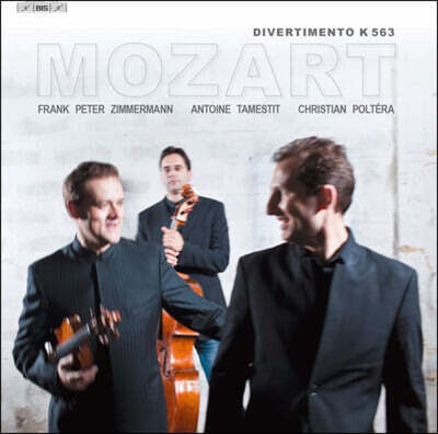 Trio Zimmermann — Trio Zimmermann 모차르트: 디베르티멘토 (Mozart: Divertimento K.563) 앨범 커버