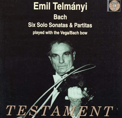 에밀 텔마니 - Emil Telmanyi - Bach Six Solo Sonatas & Partitas Played With The Vega 2Cds [U.K발매]