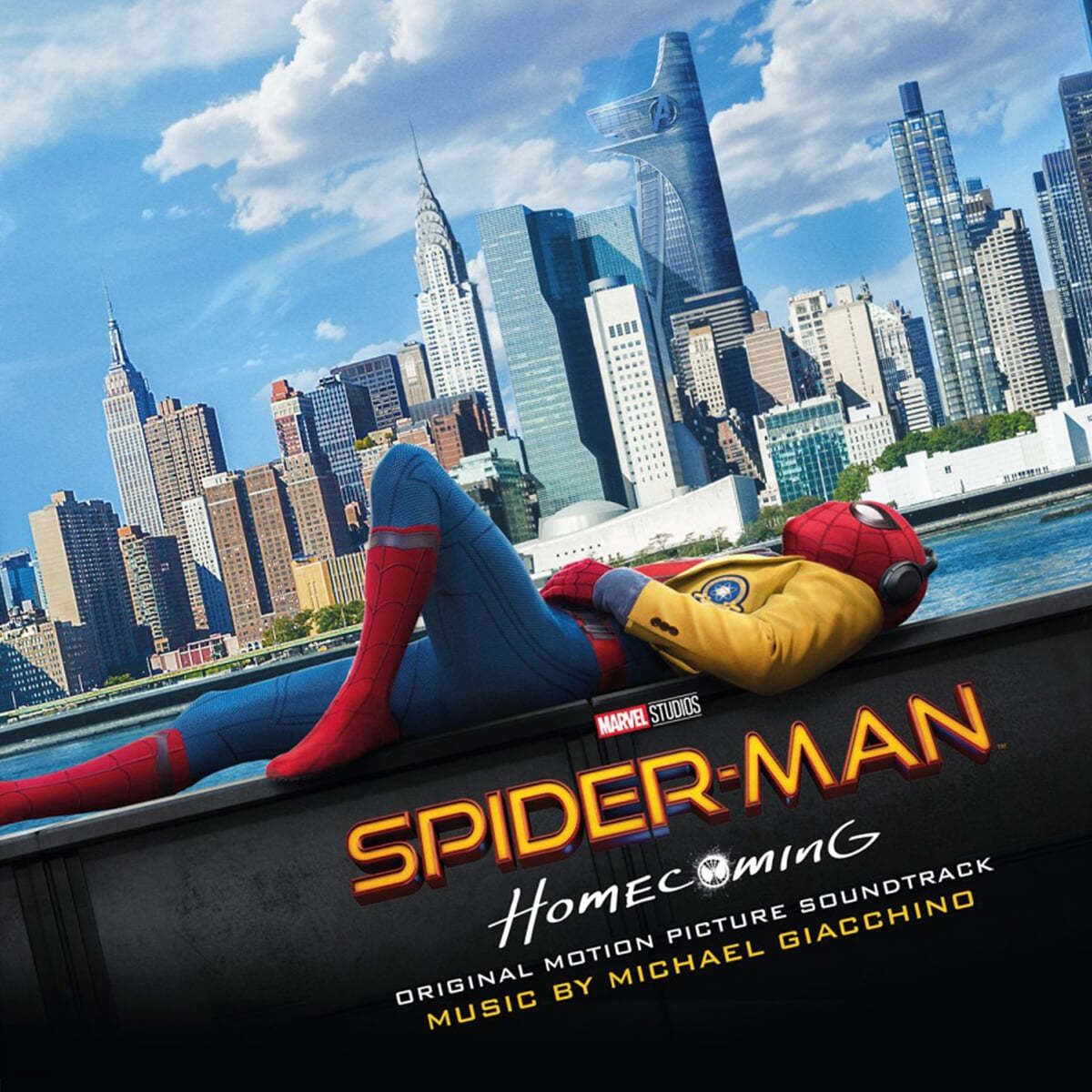 스파이더맨 홈커밍 영화음악 (Spider-Man Homecoming OST by Michael Giacchino) [블루 컬러 2LP]