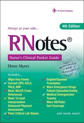 Rnotes?: Nurse's Clinical Pocket Guide