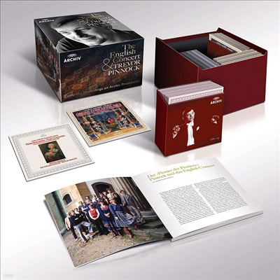 Ʈ ǳũ & ױ۸ ܼƮ - Ƹ  (Trevor Pinnock - Complete Recordings on Archiv Produktion) (99CD + 1DVD Boxset) - Trevor Pinnock